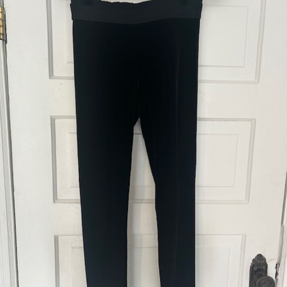 BCBG velvet leggings